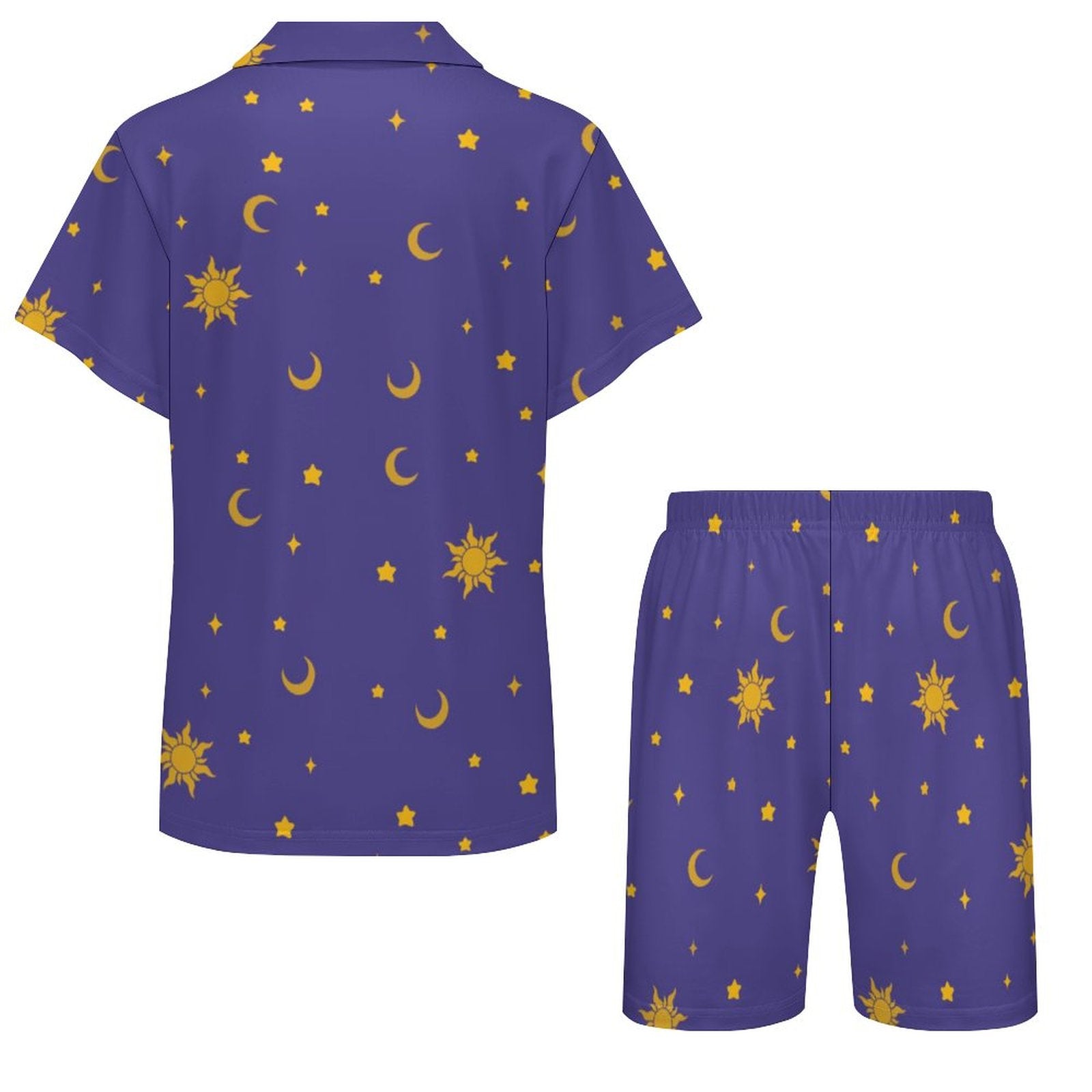 Celestial Dreams-Kids short sleeve pajama set