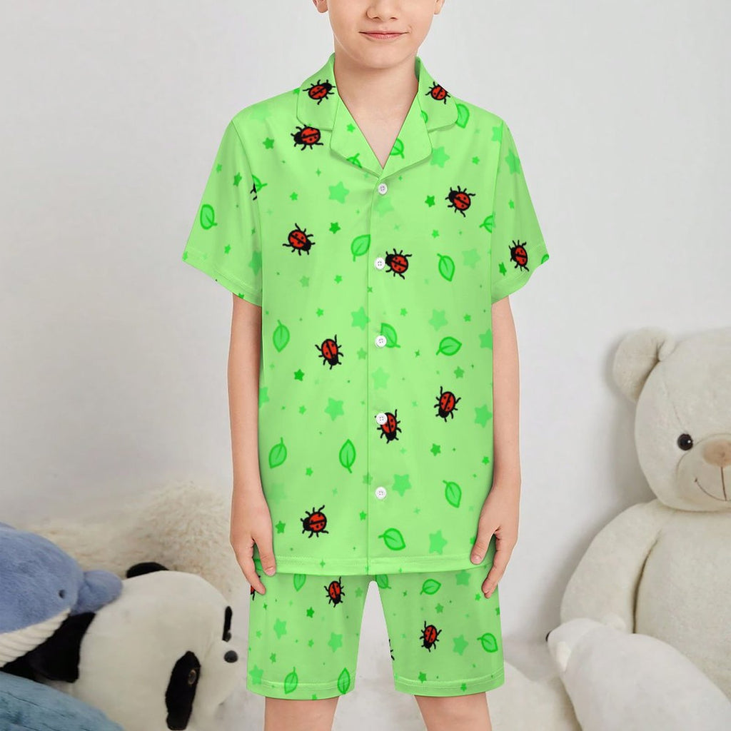 Ladybirdzzz - Kids short sleeve pajama set