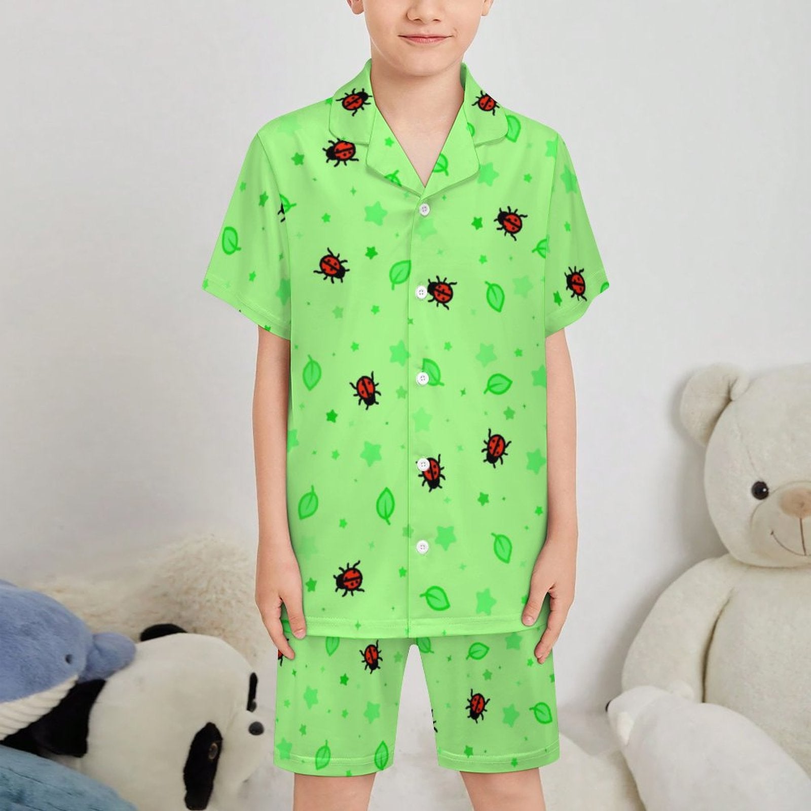 Ladybirdzzz - Kids short sleeve pajama set