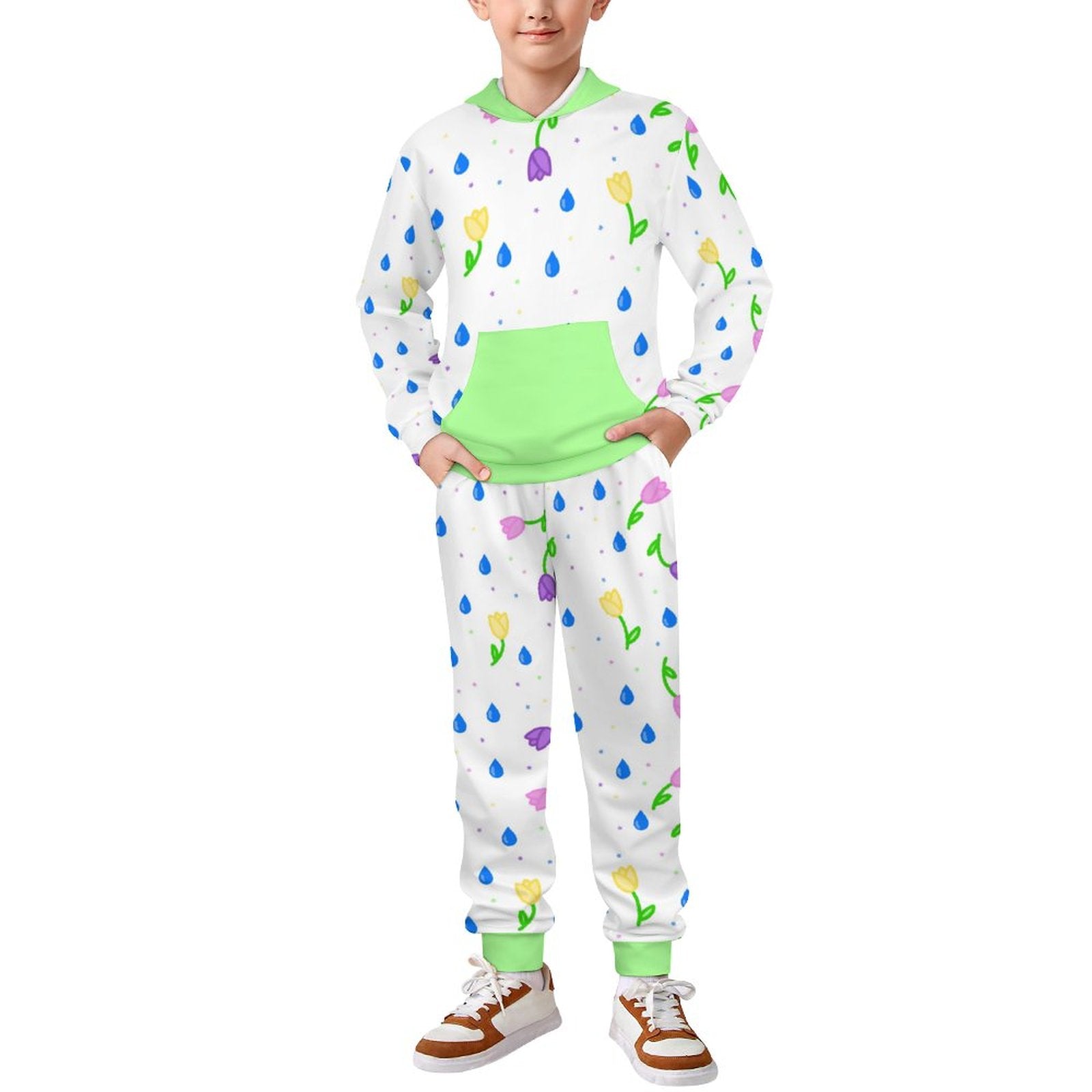 Petal Dripzzz - Kids' Hoodie Set