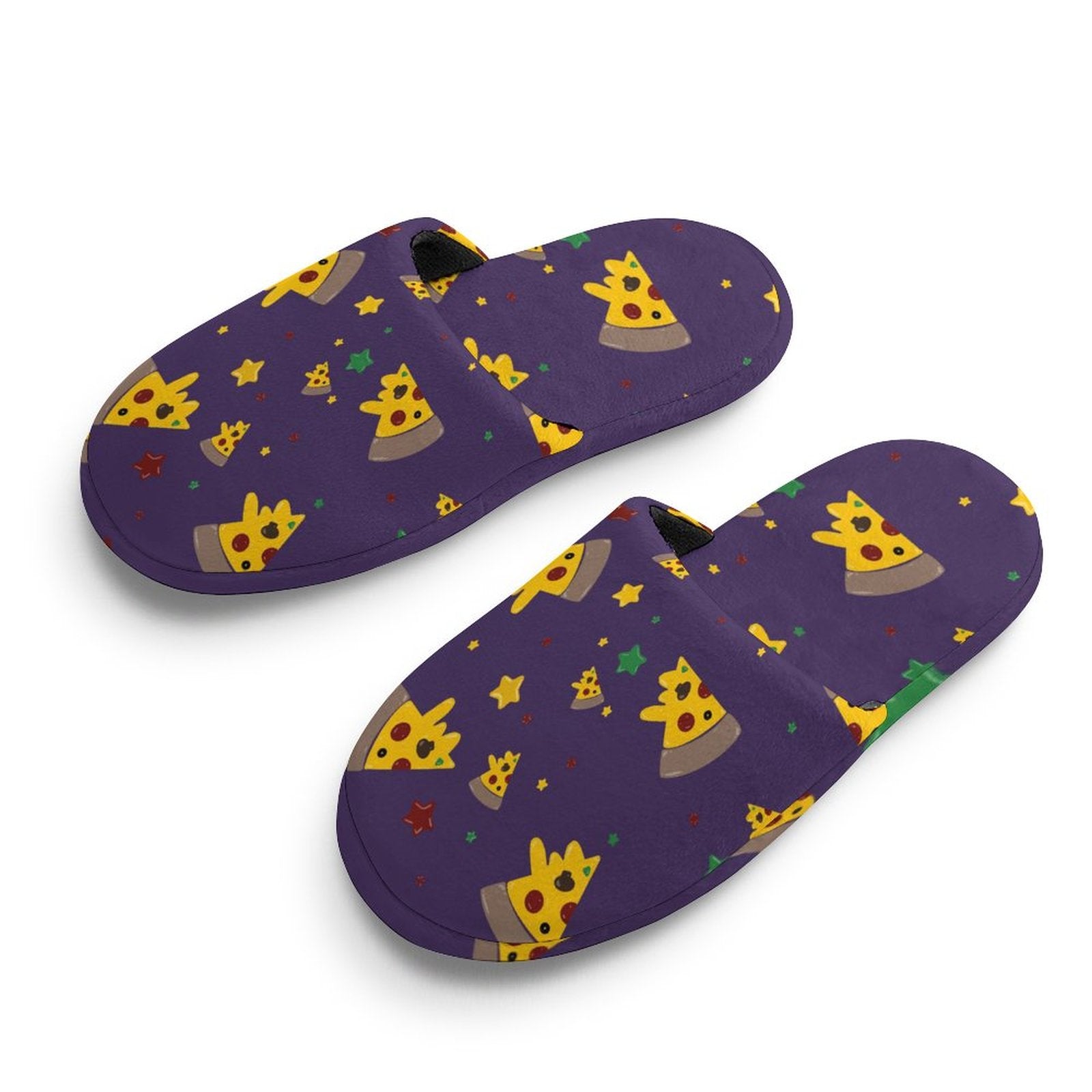 Pizzza Dreams - Children's Cotton Slippers