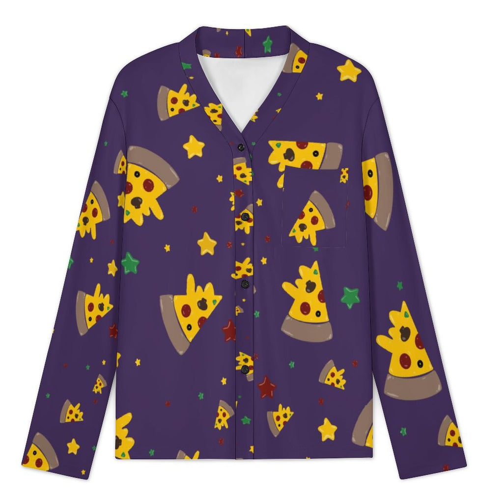 Pizzza Dreams - Women’s long sleeve pajama set