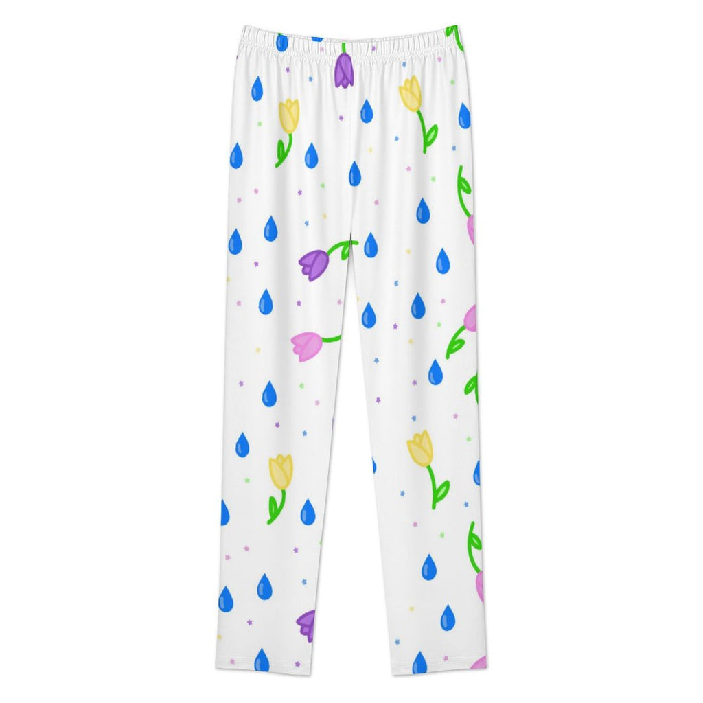 Petal Dripzzz - Long Sleeve Kid Pajama Set