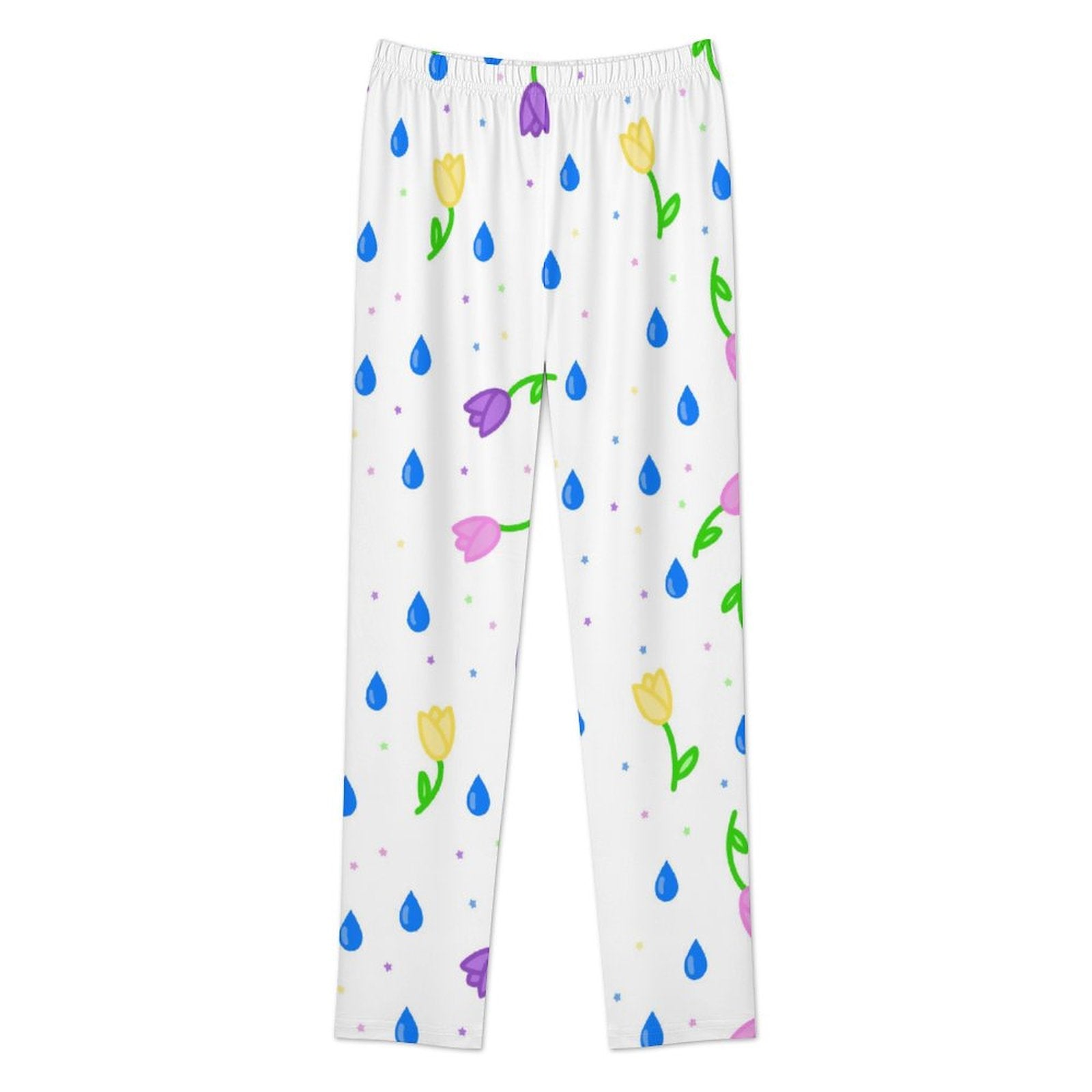 Petal Dripzzz - Long Sleeve Kid Pajama Set
