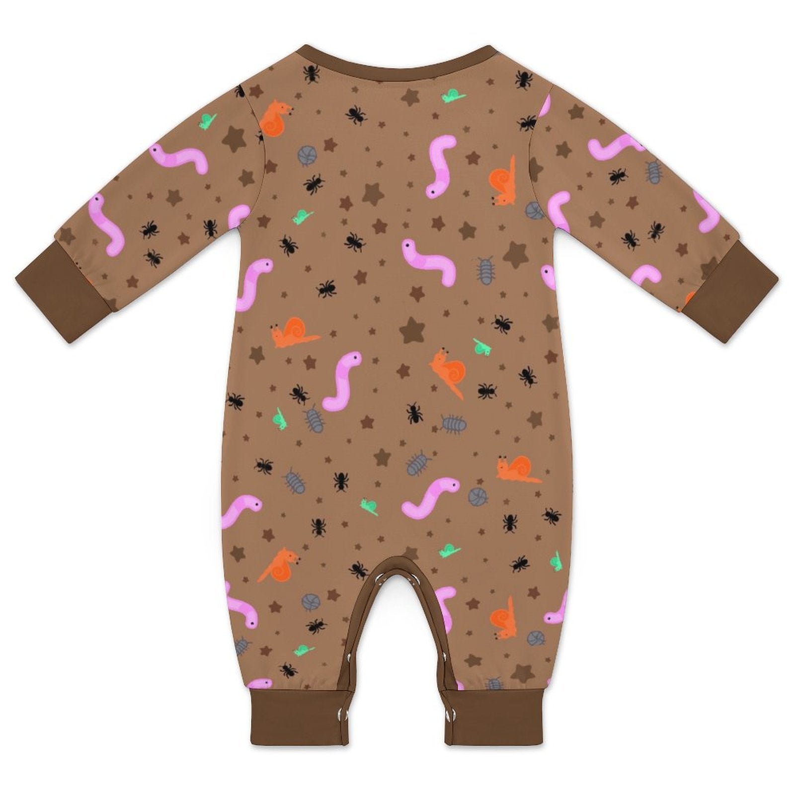 Mud Pie Midnightzzz - Long Sleeve Baby Romper