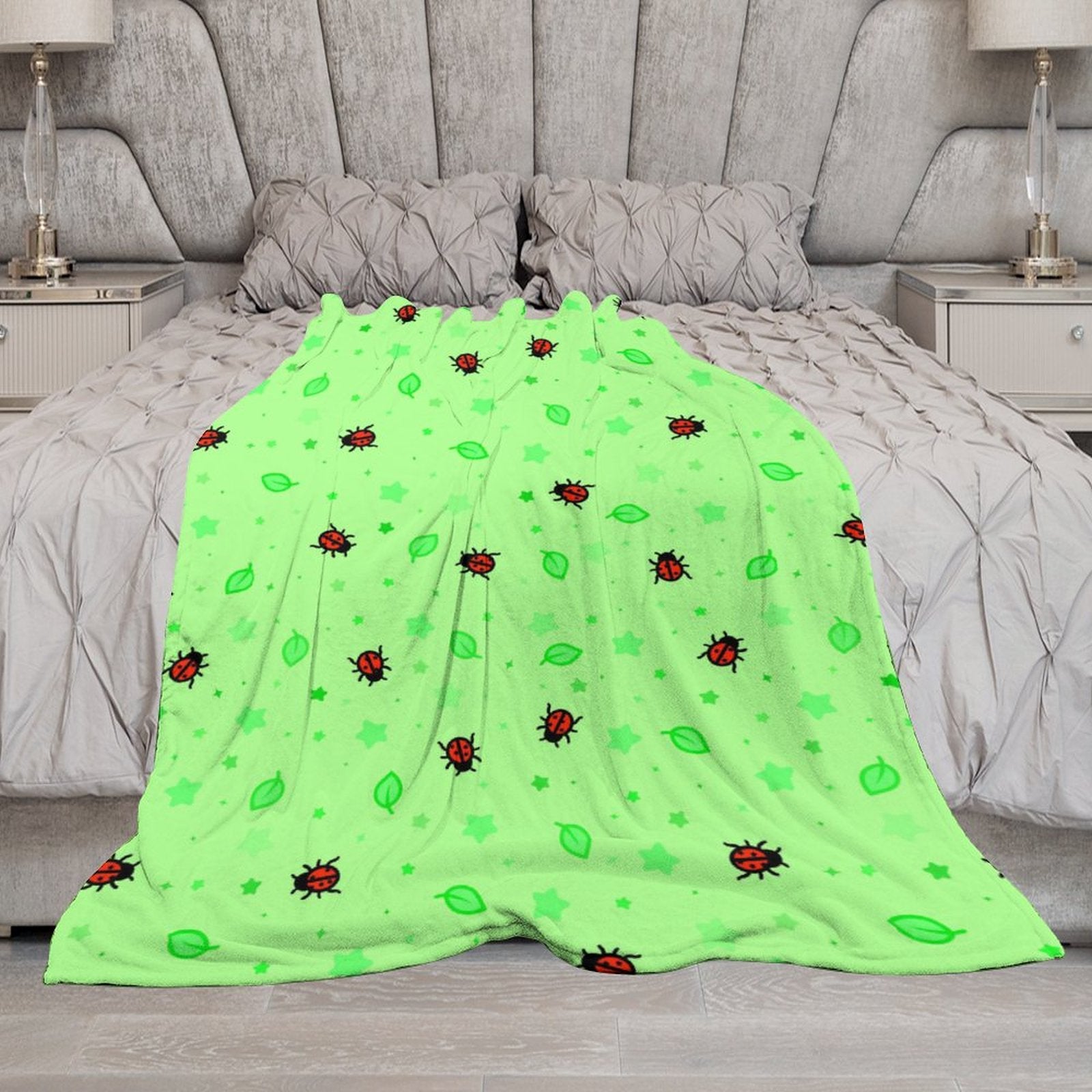 Ladybirdzzz - Flannel Blanket-40"x50"