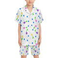 Petal Dripzzz - Kids short sleeve pajama set