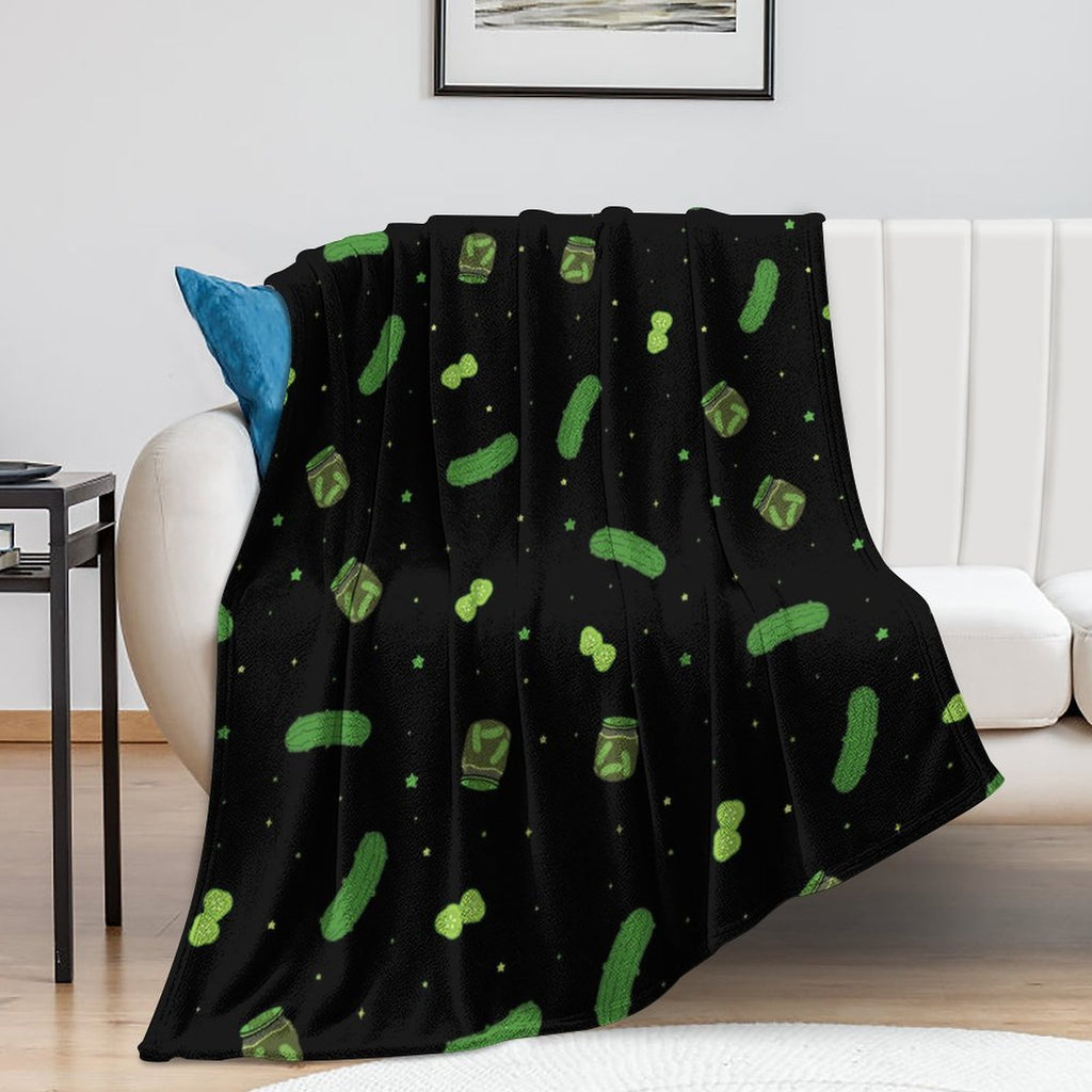 Pretty Pickles -  Flannel Fleece Blanket-40"x50"