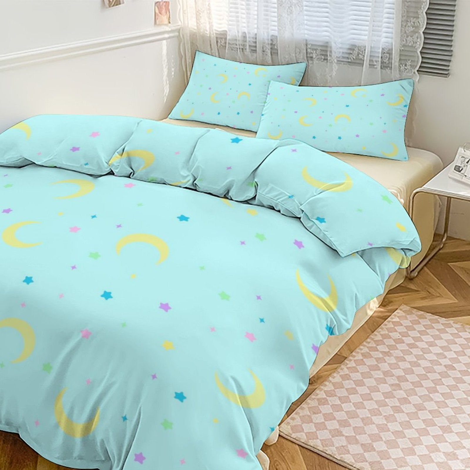 Pastel Nights - 3-Piece Bedding Set - Twin