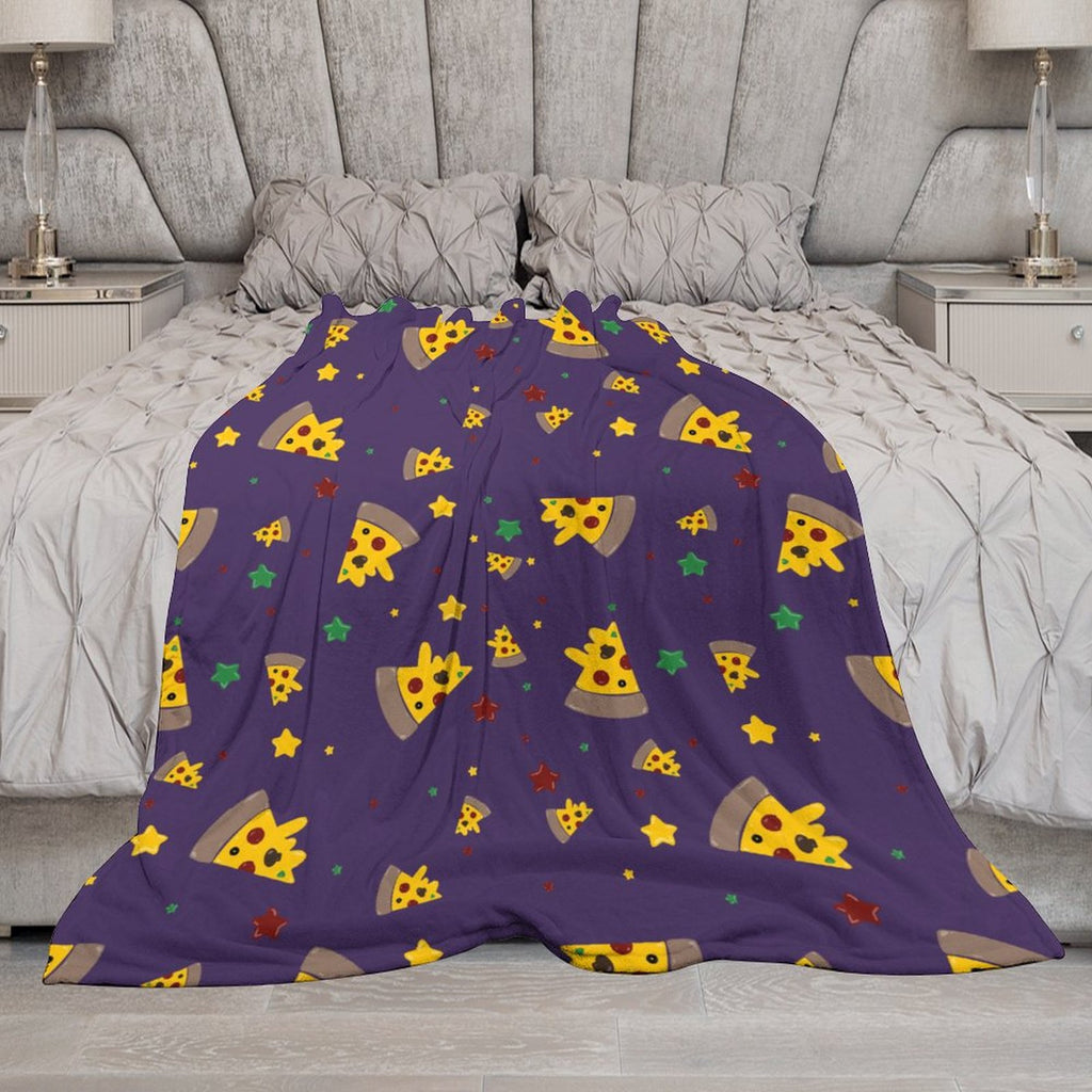 Pizzza Dreams - Flannel Blanket-70"x80"