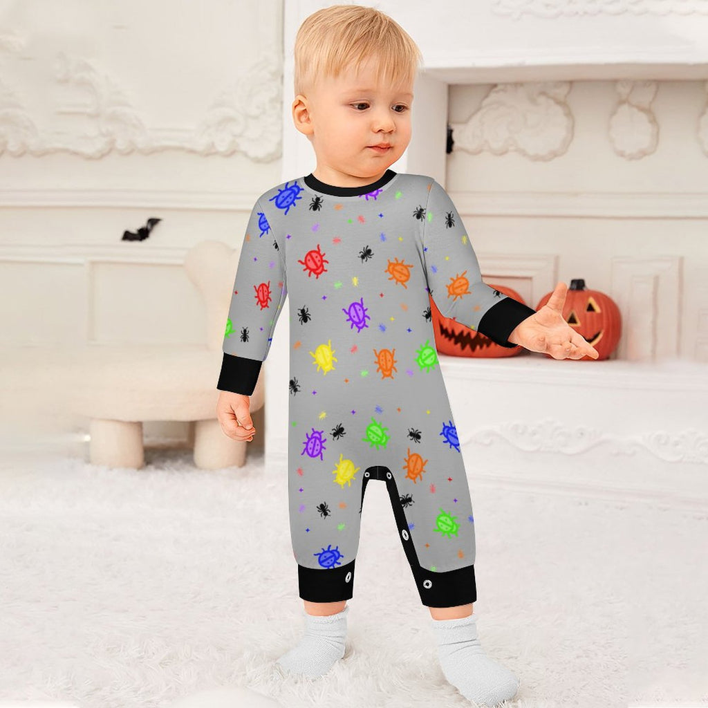 Doodle Bugzzz - Long Sleeve Baby Romper