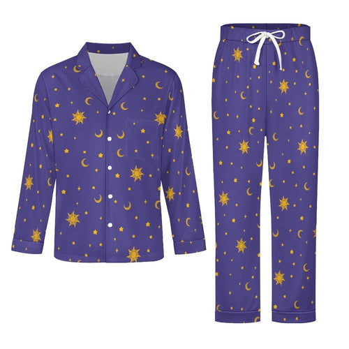 Celestial Dreams - Men’s long sleeve pajama set