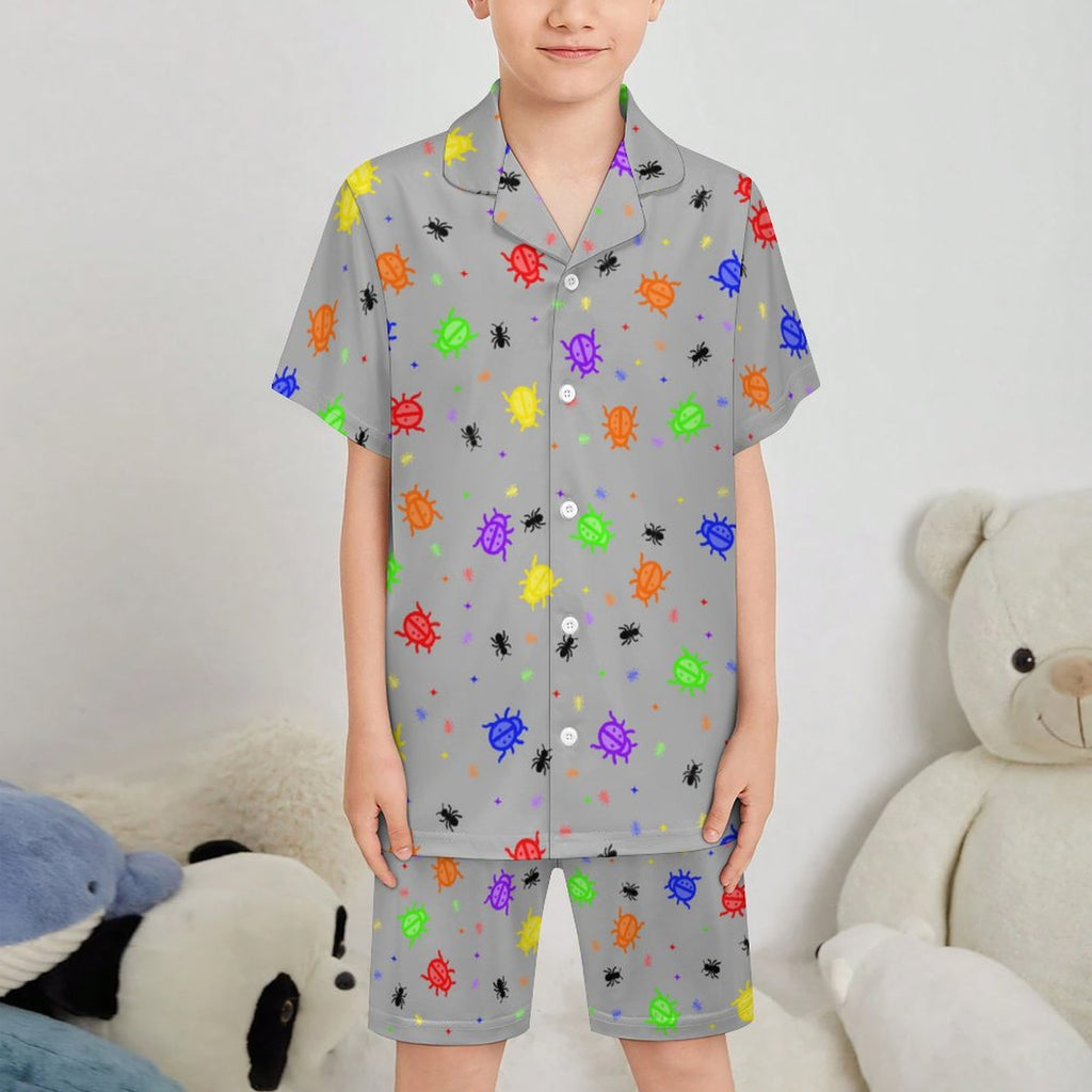 Doodle Bugzzz - Kids short sleeve pajama set