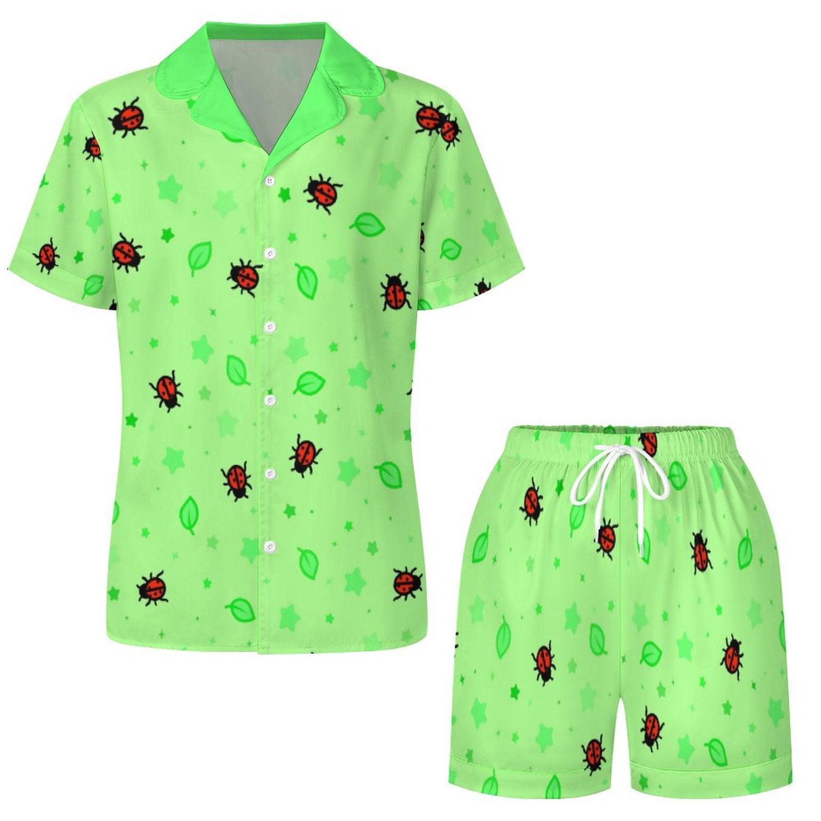 Ladybirdzzz - Women’s Satin Pajama Set