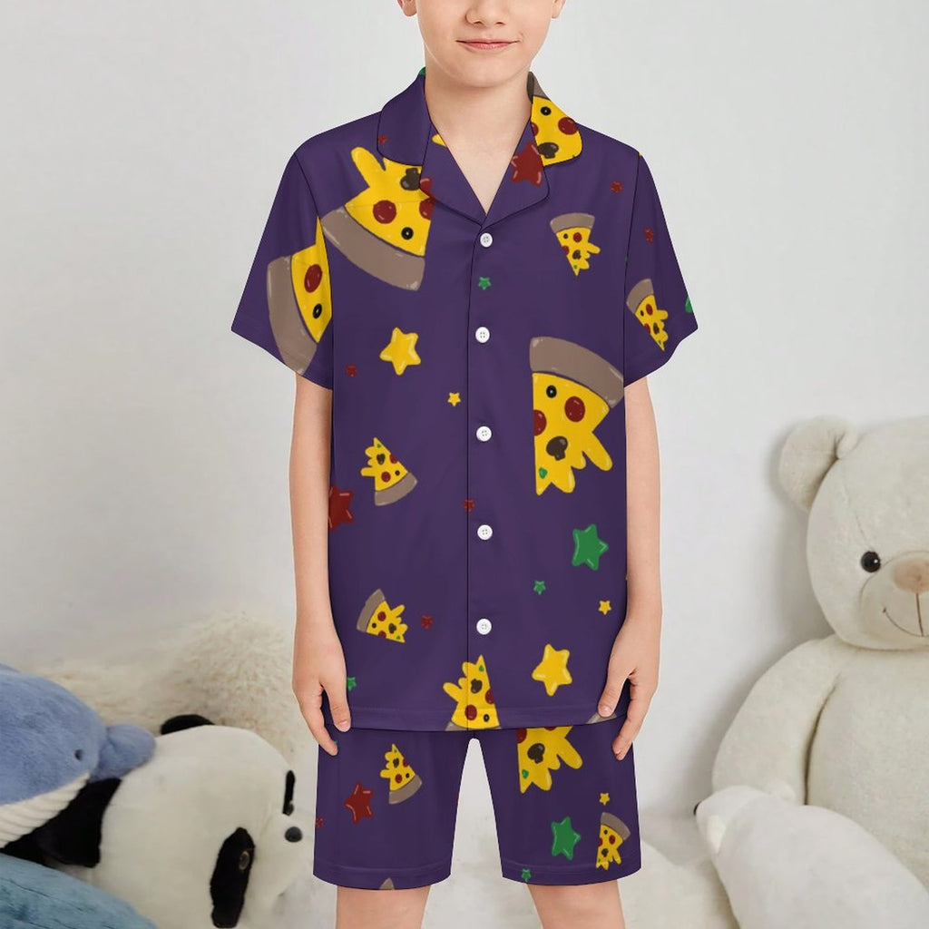 Pizzza Dreams - Kids' short sleeve Pajama Set