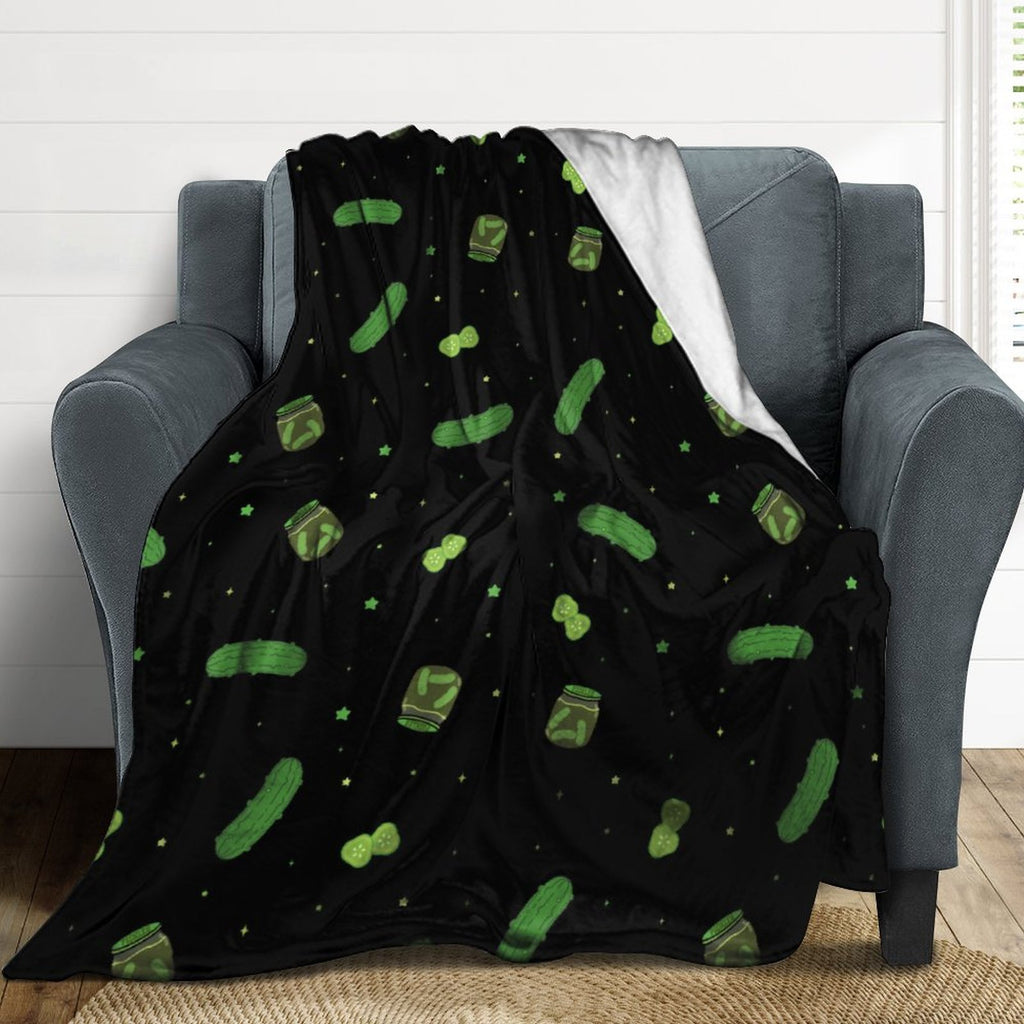 Pretty Pickles -  Flannel Fleece Blanket-40"x50"