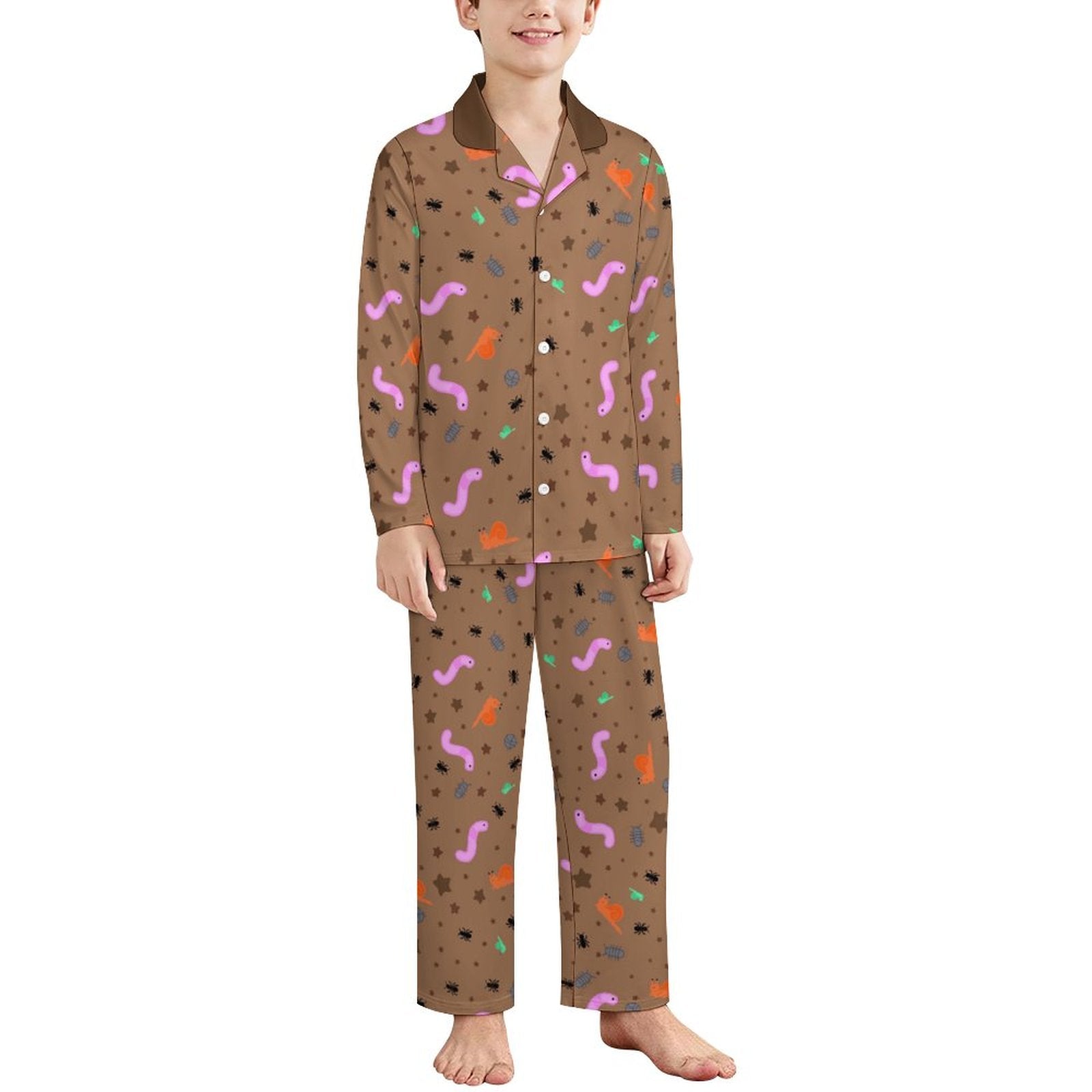 Mud Pie Midnightzzz - Long Sleeve Kid Pajama Set