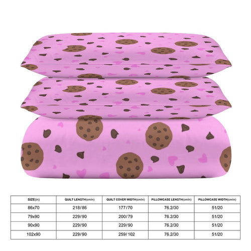 Chocolate Chip Dream - 3-Piece Bedding Set - Twin